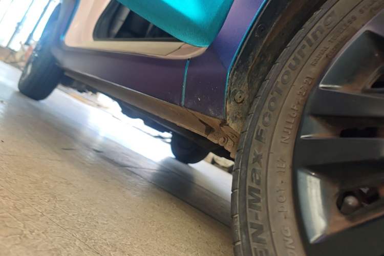 Used Wuling Hongguang MINIEV 2021 Macaron Fashion Model Lithium Iron Phosphate Right Side Sill