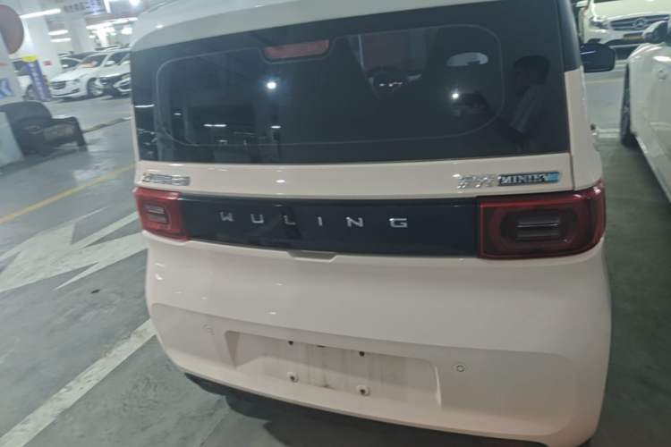 Used Wuling Hongguang MINIEV 2021 Macaron Premium Model – Lithium Iron Phosphate Rear