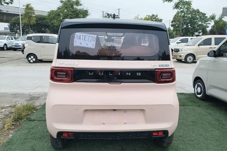 Used Wuling Hongguang MINIEV 2021 Macaron Premium Model – Lithium Iron Phosphate Rear
