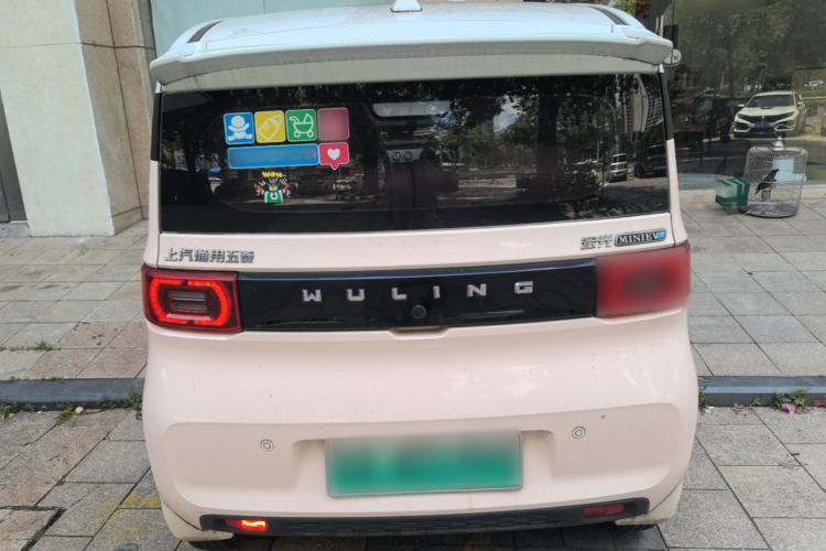 Used Wuling Hongguang MINIEV 2021 Macaron Premium Model – Lithium Iron Phosphate Rear