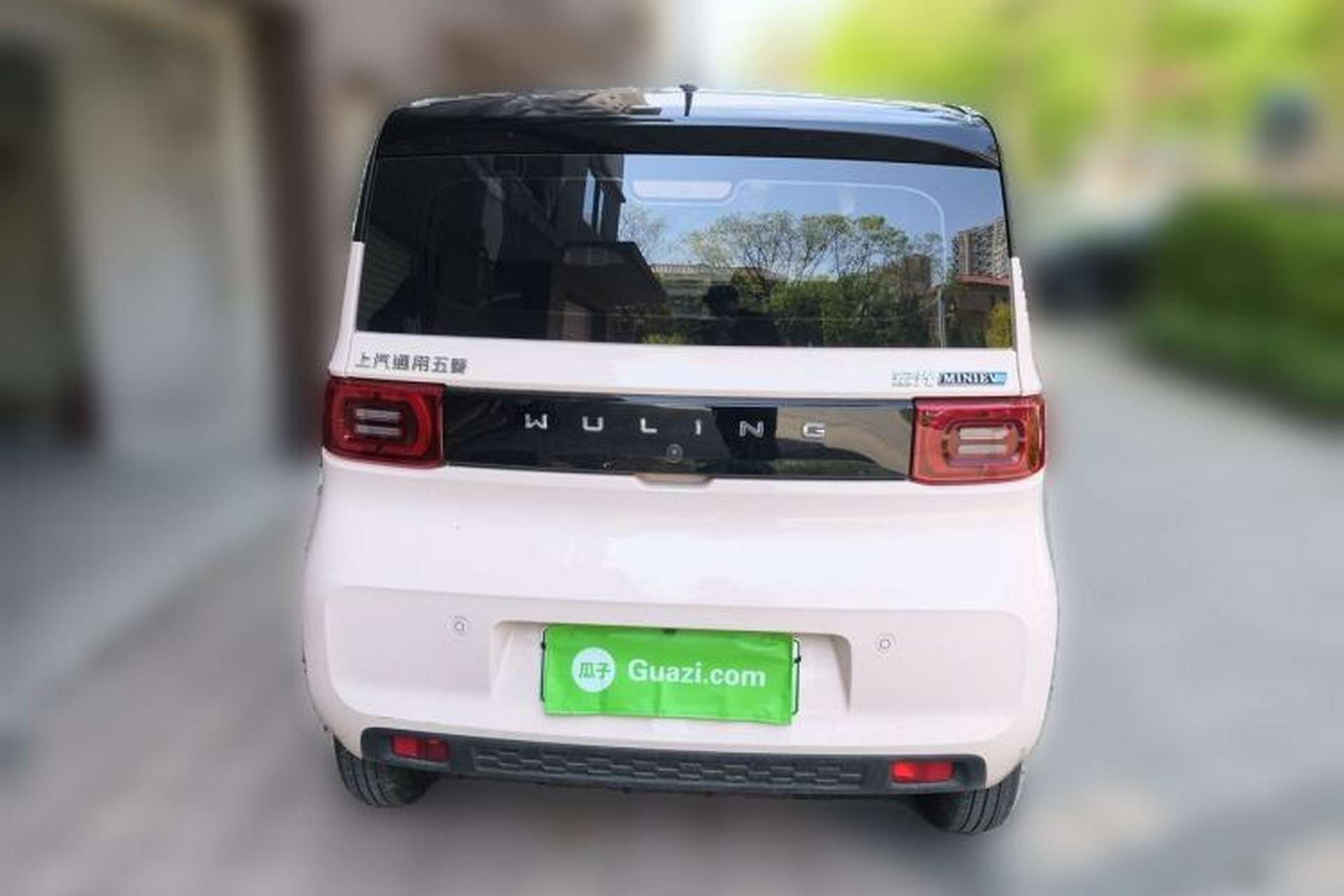 Used Wuling Hongguang MINIEV 2021 Macaron Premium Model – Lithium Iron Phosphate Rear