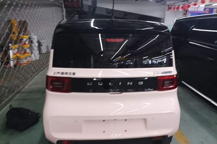 Used Wuling Hongguang MINIEV 2021 Macaron Premium Model – Lithium Iron Phosphate Rear