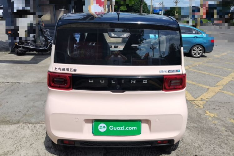 Used Wuling Hongguang MINIEV 2021 Macaron Premium Model – Lithium Iron Phosphate Rear