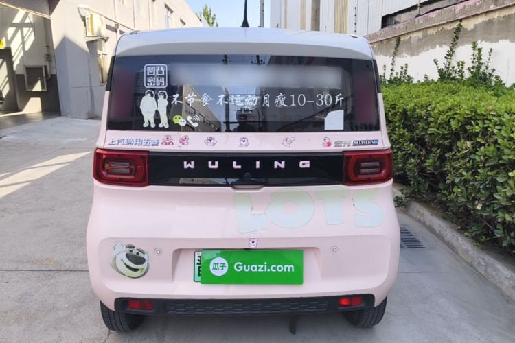 Used Wuling Hongguang MINIEV 2021 Macaron Sandwich Model 170 km Lithium Ternary Rear