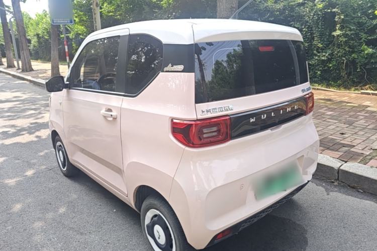 Used Wuling Hongguang MINIEV 2021 Macaron Premium Model – Lithium Iron Phosphate Rear Left 45 Deg