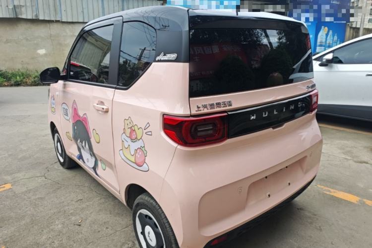 Used Wuling Hongguang MINIEV 2021 Macaron Premium Model – Lithium Iron Phosphate Rear Left 45 Deg