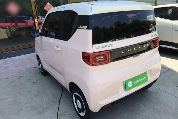 Used Wuling Hongguang MINIEV 2021 Macaron Premium Model – Lithium Iron Phosphate Rear Left 45 Deg
