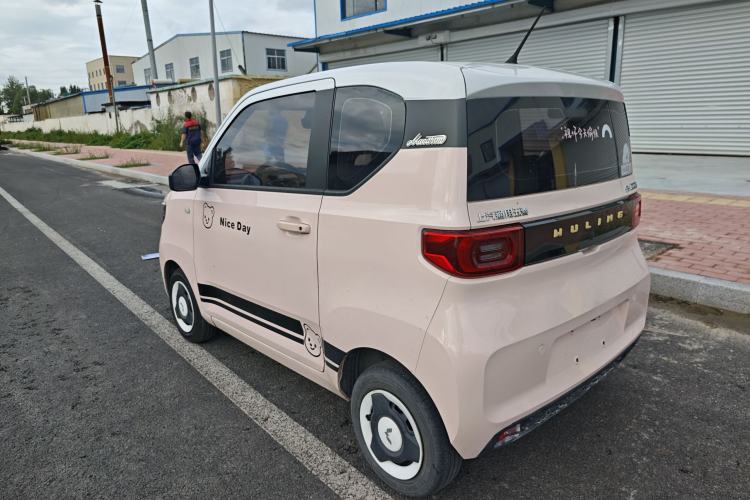 Used Wuling Hongguang MINIEV 2021 Macaron Premium Model – Lithium Iron Phosphate Rear Left 45 Deg