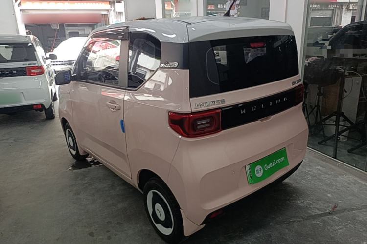 Used Wuling Hongguang MINIEV 2021 Macaron Fashion Edition Lithium-Ion Battery Rear Left 45 Deg