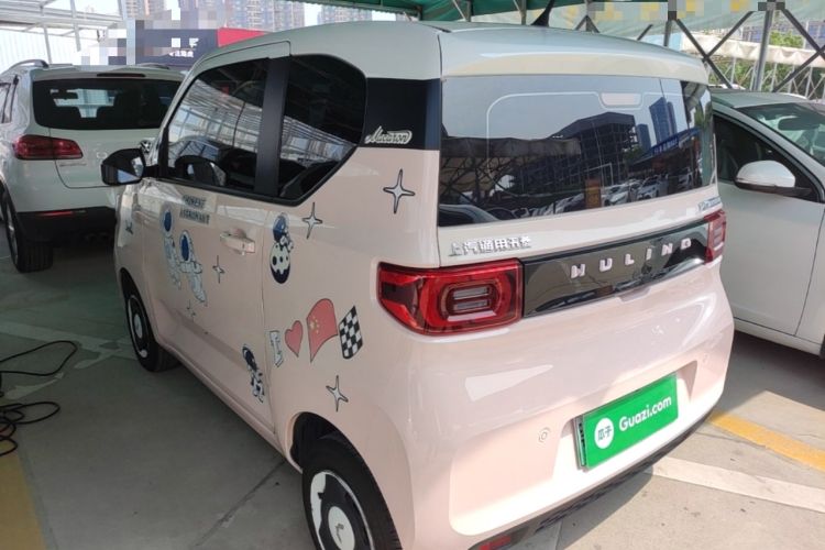 Used Wuling Hongguang MINIEV 2021 Macaron Premium Model – Lithium Iron Phosphate Rear Left 45 Deg