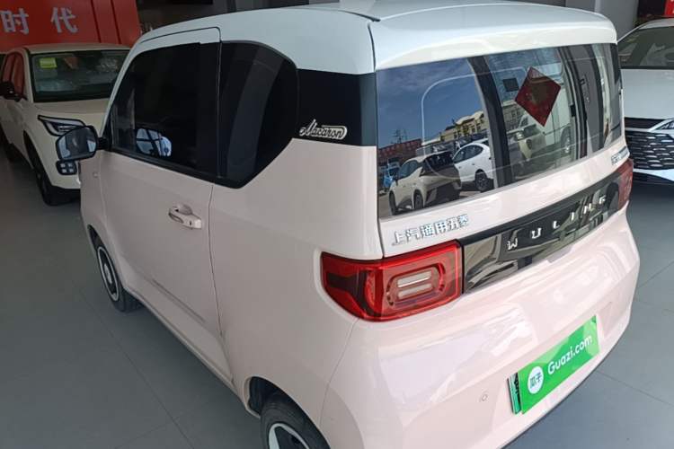 Used Wuling Hongguang MINIEV 2021 Macaron Premium Model – Lithium Iron Phosphate Rear Left 45 Deg