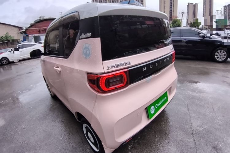 Used Wuling Hongguang MINIEV 2021 Macaron Premium Model – Lithium Iron Phosphate Rear Left 45 Deg