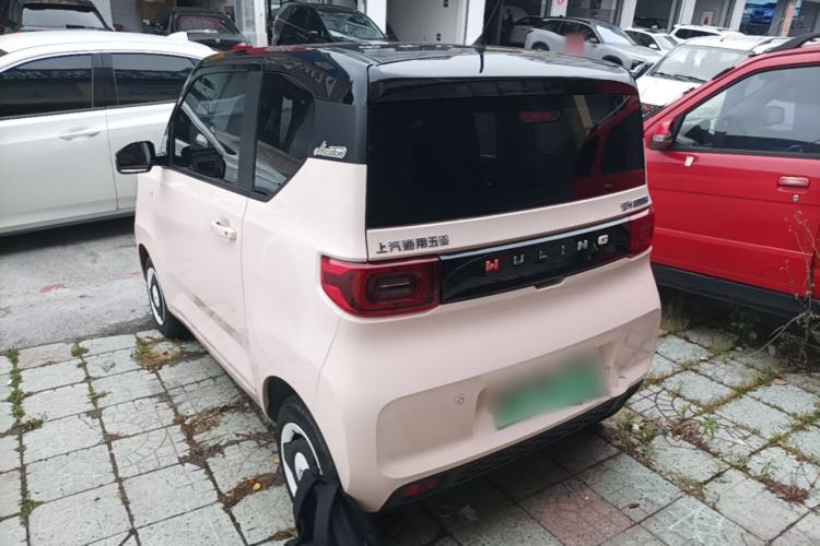 Used Wuling Hongguang MINIEV 2021 Macaron Premium Model – Lithium Iron Phosphate Rear Left 45 Deg