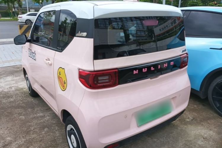 Used Wuling Hongguang MINIEV 2021 Macaron Premium Model – Lithium Iron Phosphate Rear Left 45 Deg
