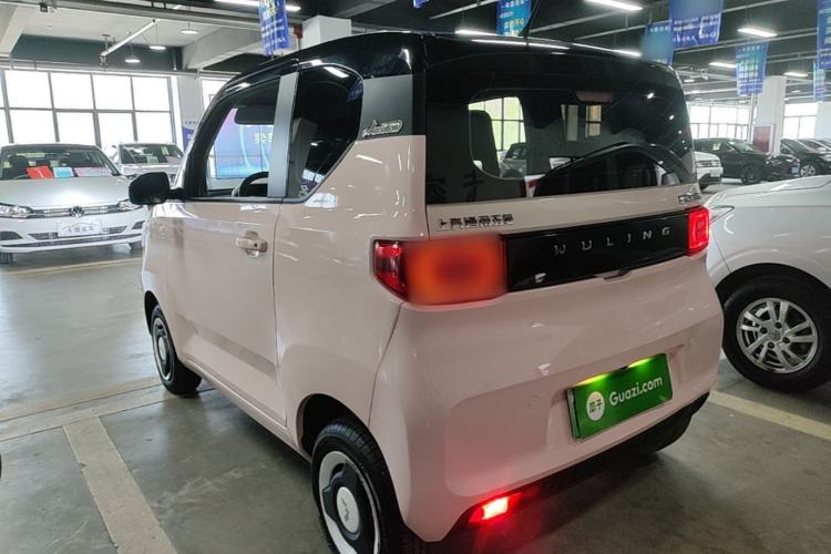 Used Wuling Hongguang MINIEV 2021 Macaron Fashion Edition Lithium-Ion Battery Rear Left 45 Deg