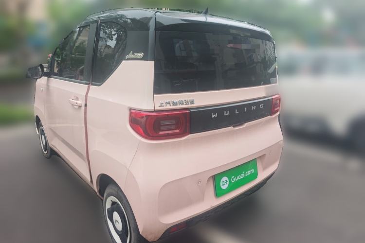 Used Wuling Hongguang MINIEV 2021 Macaron Fashion Edition Lithium-Ion Battery Rear Left 45 Deg