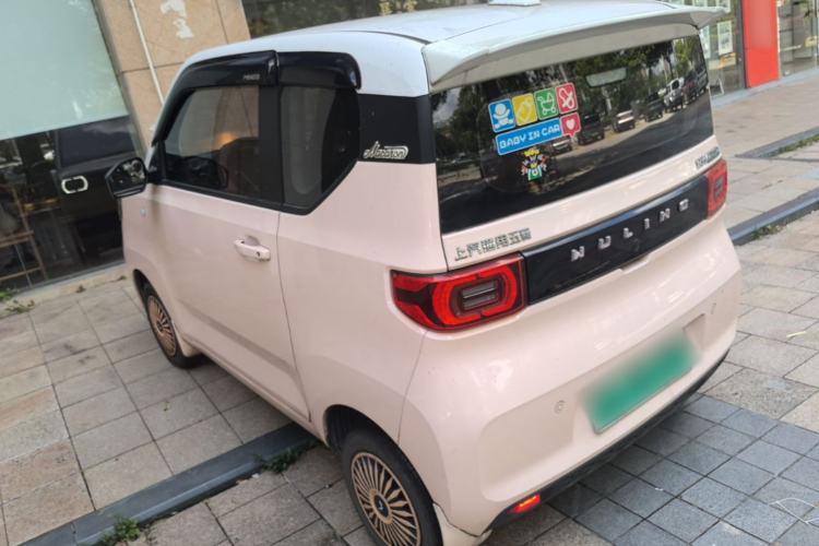 Used Wuling Hongguang MINIEV 2021 Macaron Premium Model – Lithium Iron Phosphate Rear Left 45 Deg