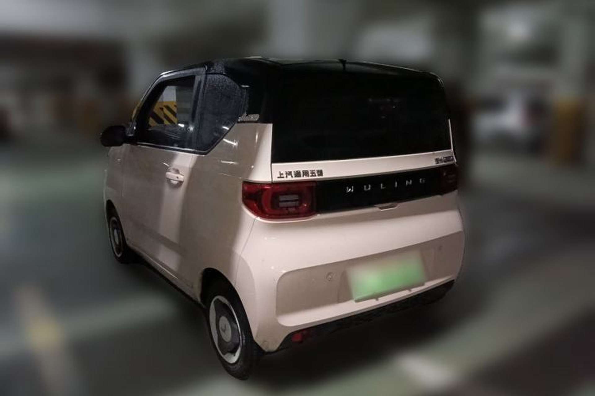 Used Wuling Hongguang MINIEV 2021 Macaron Sandwich Model 170 km Lithium Iron Phosphate Rear Left 45 Deg
