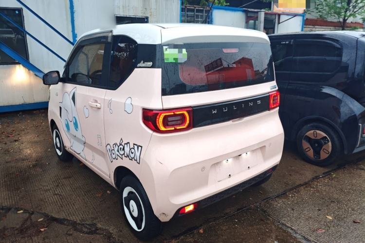 Used Wuling Hongguang MINIEV 2021 Macaron Premium Model – Lithium Iron Phosphate Rear Left 45 Deg