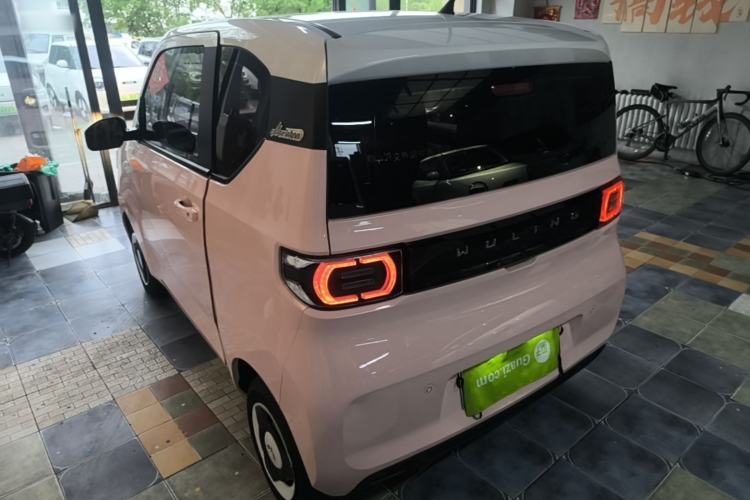 Used Wuling Hongguang MINIEV 2021 Macaron Premium Model – Lithium-NMC Rear Left 45 Deg