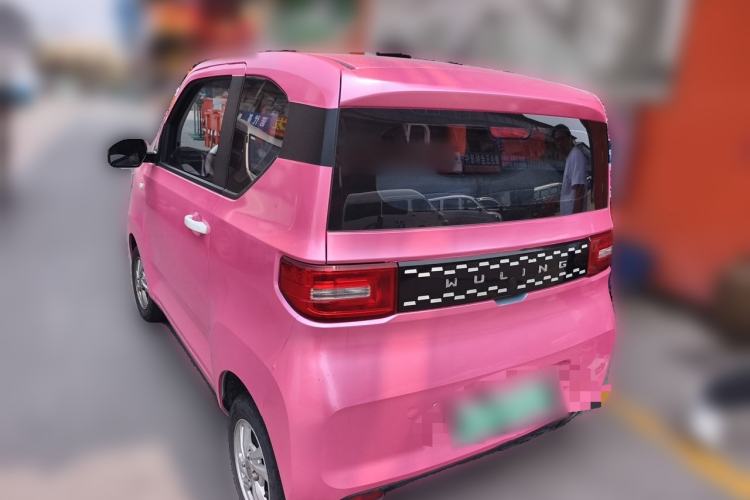 Used Wuling Hongguang MINIEV 2021 Macaron Premium Model – Lithium-NMC Rear Left 45 Deg