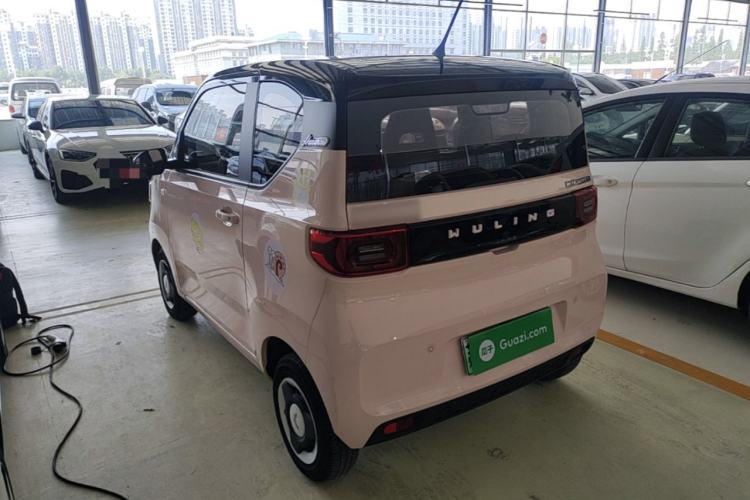 Used Wuling Hongguang MINIEV 2021 Macaron Premium Model – Lithium Iron Phosphate Rear Left 45 Deg