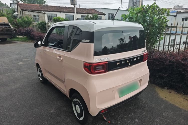 Used Wuling Hongguang MINIEV 2021 Macaron Fashion Edition Lithium-Ion Battery Rear Left 45 Deg