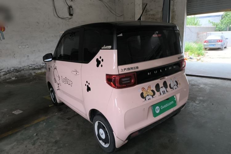 Used Wuling Hongguang MINIEV 2021 Macaron Premium Model – Lithium Iron Phosphate Rear Left 45 Deg