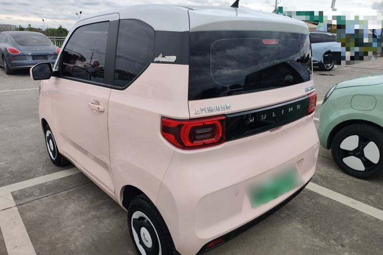 Used Wuling Hongguang MINIEV 2021 Macaron Premium Model – Lithium-NMC Rear Left 45 Deg