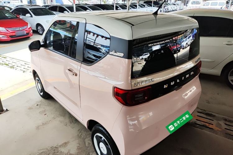 Used Wuling Hongguang MINIEV 2021 Macaron Fashion Edition Lithium-Ion Battery Rear Left 45 Deg
