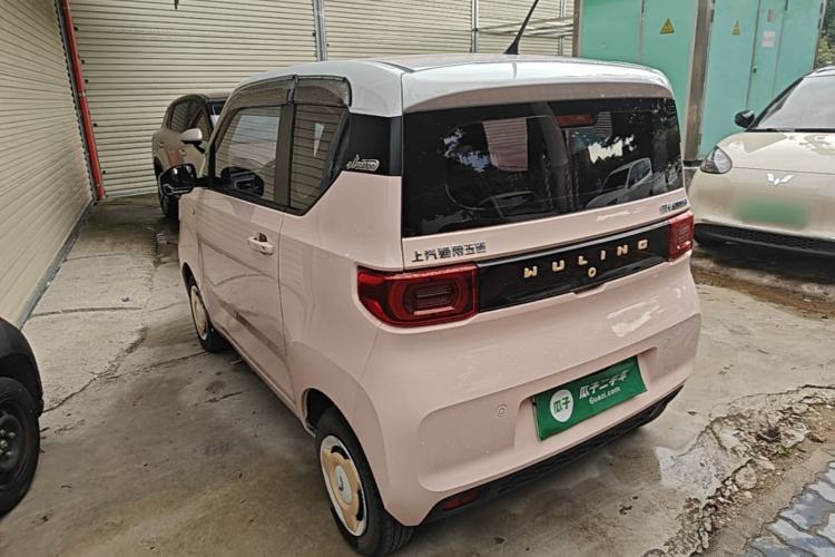 Used Wuling Hongguang MINIEV 2021 Macaron Premium Model – Lithium Iron Phosphate Rear Left 45 Deg