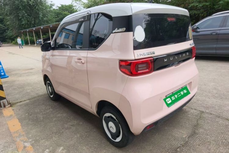 Used Wuling Hongguang MINIEV 2021 Macaron Premium Model – Lithium Iron Phosphate Rear Left 45 Deg