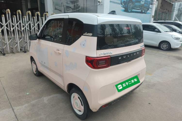 Used Wuling Hongguang MINIEV 2021 Macaron Premium Model – Lithium-NMC Rear Left 45 Deg