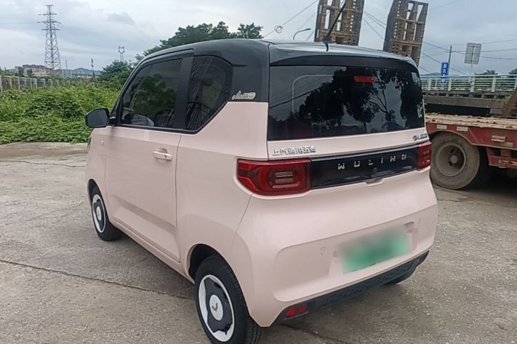 Used Wuling Hongguang MINIEV 2021 Macaron Premium Model – Lithium Iron Phosphate Rear Left 45 Deg