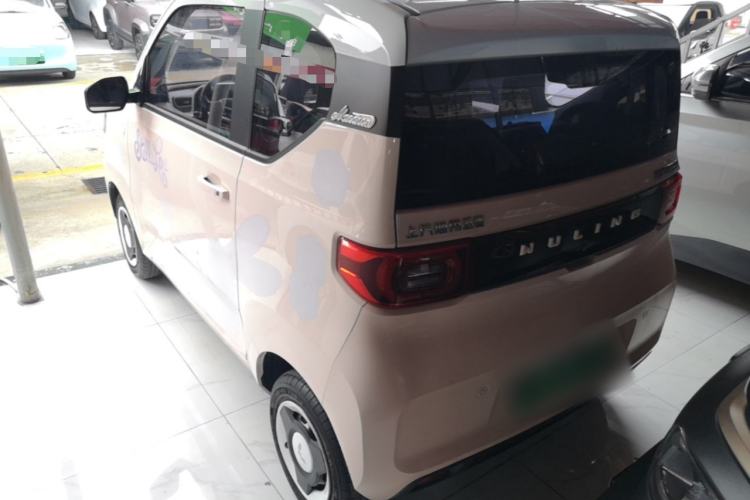 Used Wuling Hongguang MINIEV 2021 Macaron Premium Model – Lithium Iron Phosphate Rear Left 45 Deg