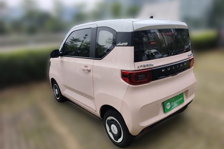 Used Wuling Hongguang MINIEV 2021 Macaron Premium Model – Lithium-NMC Rear Left 45 Deg
