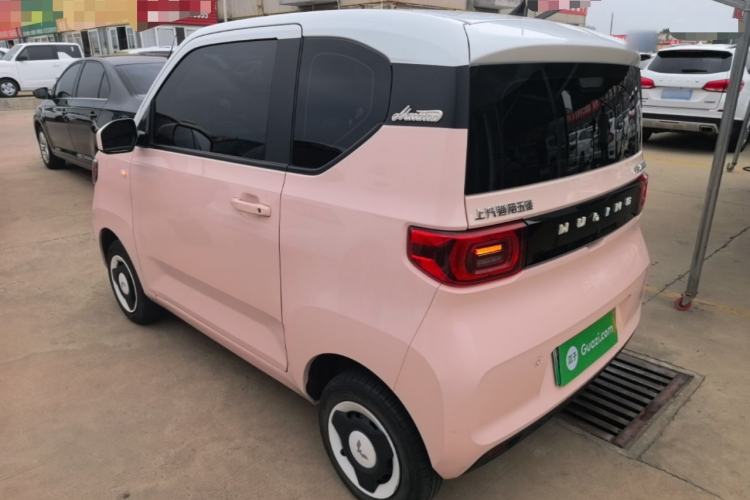 Used Wuling Hongguang MINIEV 2021 Macaron Fashion Model Lithium Iron Phosphate Rear Left 45 Deg