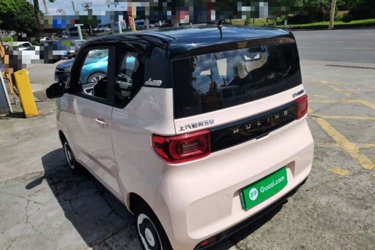 Used Wuling Hongguang MINIEV 2021 Macaron Premium Model – Lithium Iron Phosphate Rear Left 45 Deg