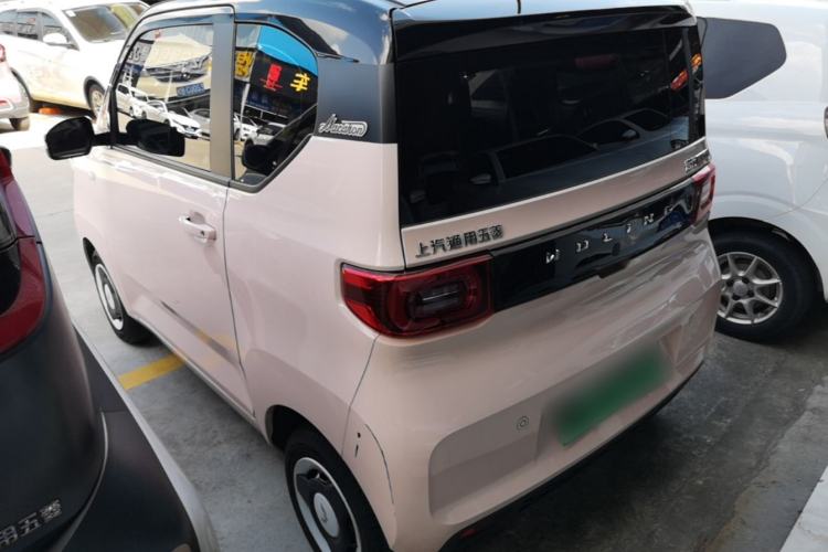 Used Wuling Hongguang MINIEV 2021 Macaron Premium Model – Lithium-NMC Rear Left 45 Deg