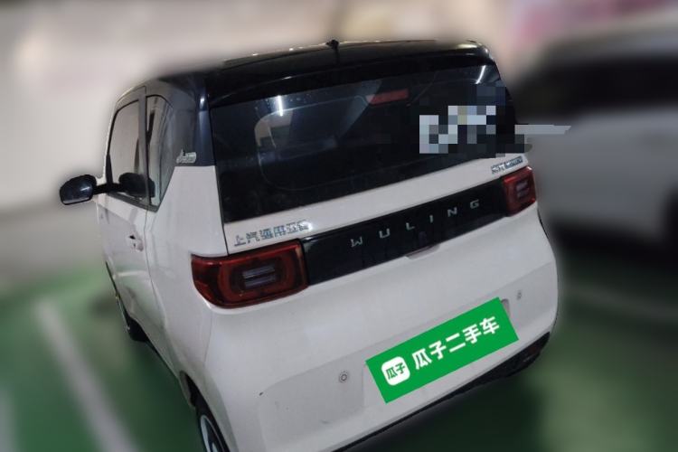 Used Wuling Hongguang MINIEV 2021 Macaron Premium Model – Lithium Iron Phosphate Rear Left 45 Deg