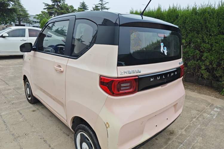 Used Wuling Hongguang MINIEV 2021 Macaron Fashion Edition Lithium-Ion Battery Rear Left 45 Deg