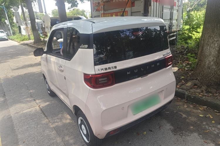 Used Wuling Hongguang MINIEV 2021 Macaron Premium Model – Lithium-NMC Rear Left 45 Deg