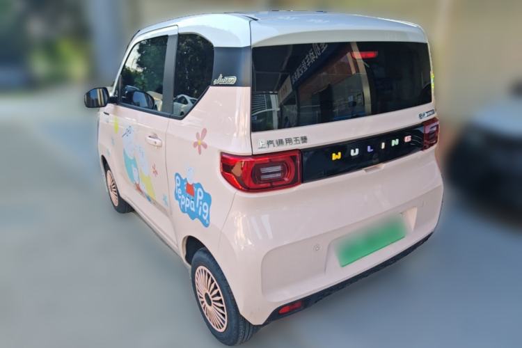 Used Wuling Hongguang MINIEV 2021 Macaron Premium Model – Lithium Iron Phosphate Rear Left 45 Deg