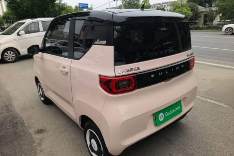Used Wuling Hongguang MINIEV 2021 Macaron Premium Model – Lithium-NMC Rear Left 45 Deg