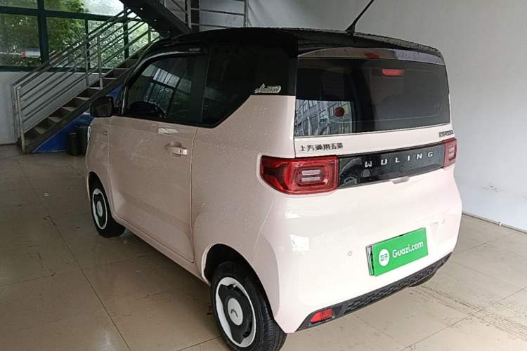 Used Wuling Hongguang MINIEV 2021 Macaron Premium Model – Lithium Iron Phosphate Rear Left 45 Deg