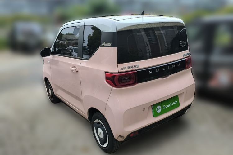 Used Wuling Hongguang MINIEV 2021 Macaron Premium Model – Lithium-NMC Rear Left 45 Deg