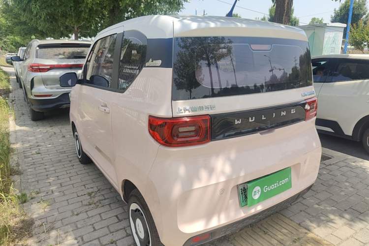 Used Wuling Hongguang MINIEV 2021 Macaron Premium Model – Lithium Iron Phosphate Rear Left 45 Deg