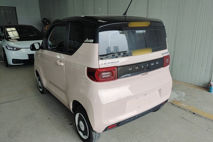 Used Wuling Hongguang MINIEV 2021 Macaron Fashion Edition Lithium-Ion Battery Rear Left 45 Deg