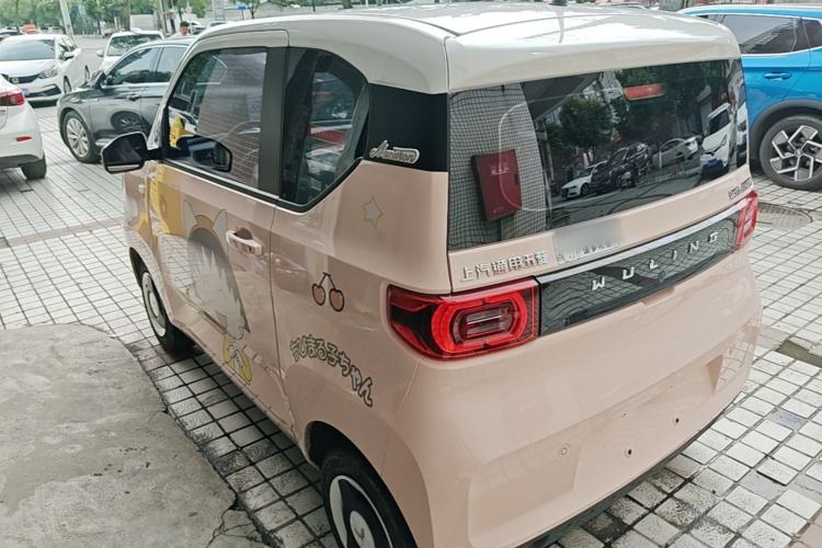 Used Wuling Hongguang MINIEV 2021 Macaron Premium Model – Lithium Iron Phosphate Rear Left 45 Deg