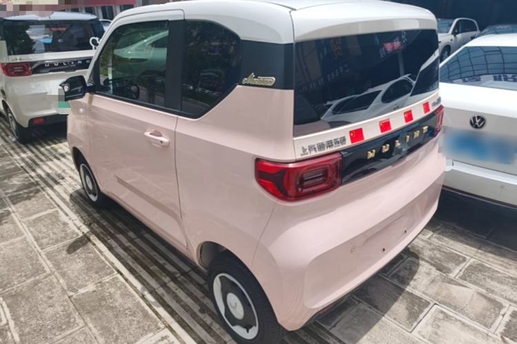 Used Wuling Hongguang MINIEV 2021 Macaron Fashion Model Lithium Iron Phosphate Rear Left 45 Deg